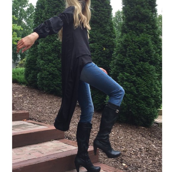 Black High Low Top - Picture 2 of 12